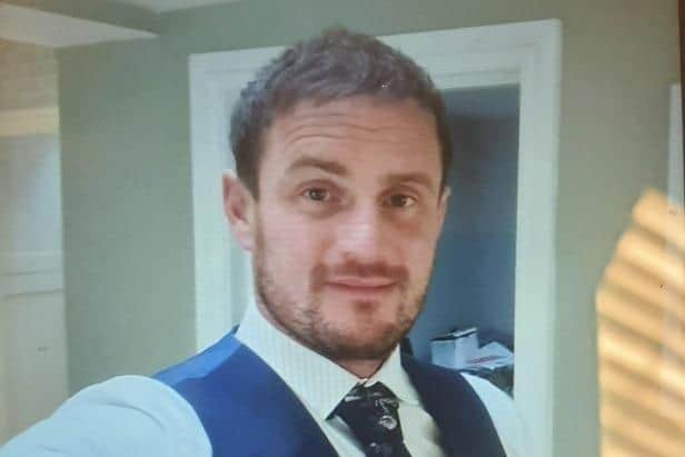 Liam Smith, 38, was shot in the face and then had acid poured over him outside his home in Shevington, Wigan on 24 November 2022. (Picture by Greater Manchester Police)
