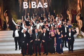 BIBAs ceremony in the opulent surroundings of the Blackpool Tower ballroom