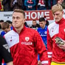 Morecambe keeper Ryan Schofield picked up a groin injury last month Picture: Morecambe FC