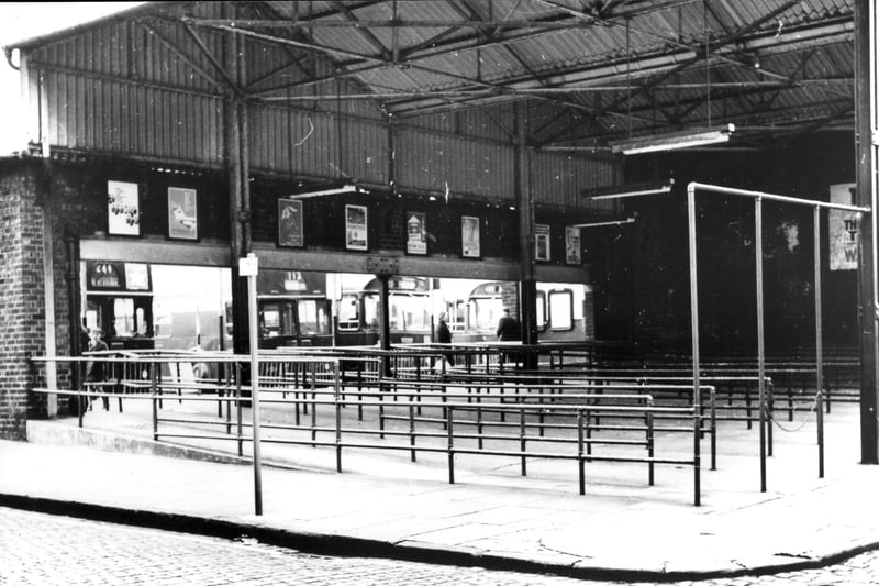 The Old Ribble Bus Station,Preston around 1960