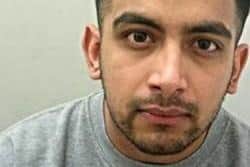 Junaid Khan, 22, was jailed for 12 years and eight months. (Credit: Lancashire Police)