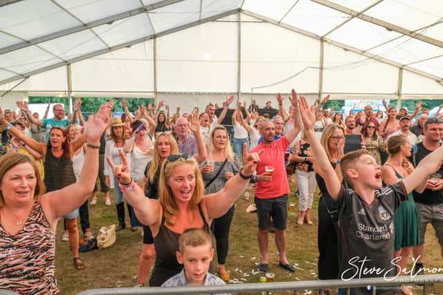 Scenes from last year's ChorFest which will be held this weekend in Astley Park