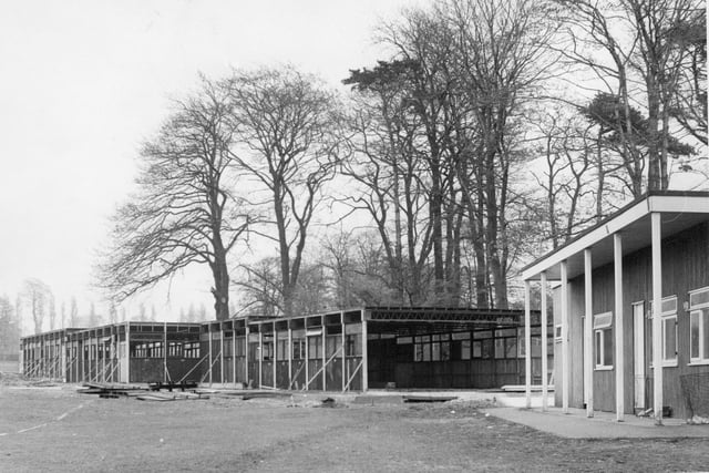 Taken in 1974 this image shows the pavilion on Worden Park
