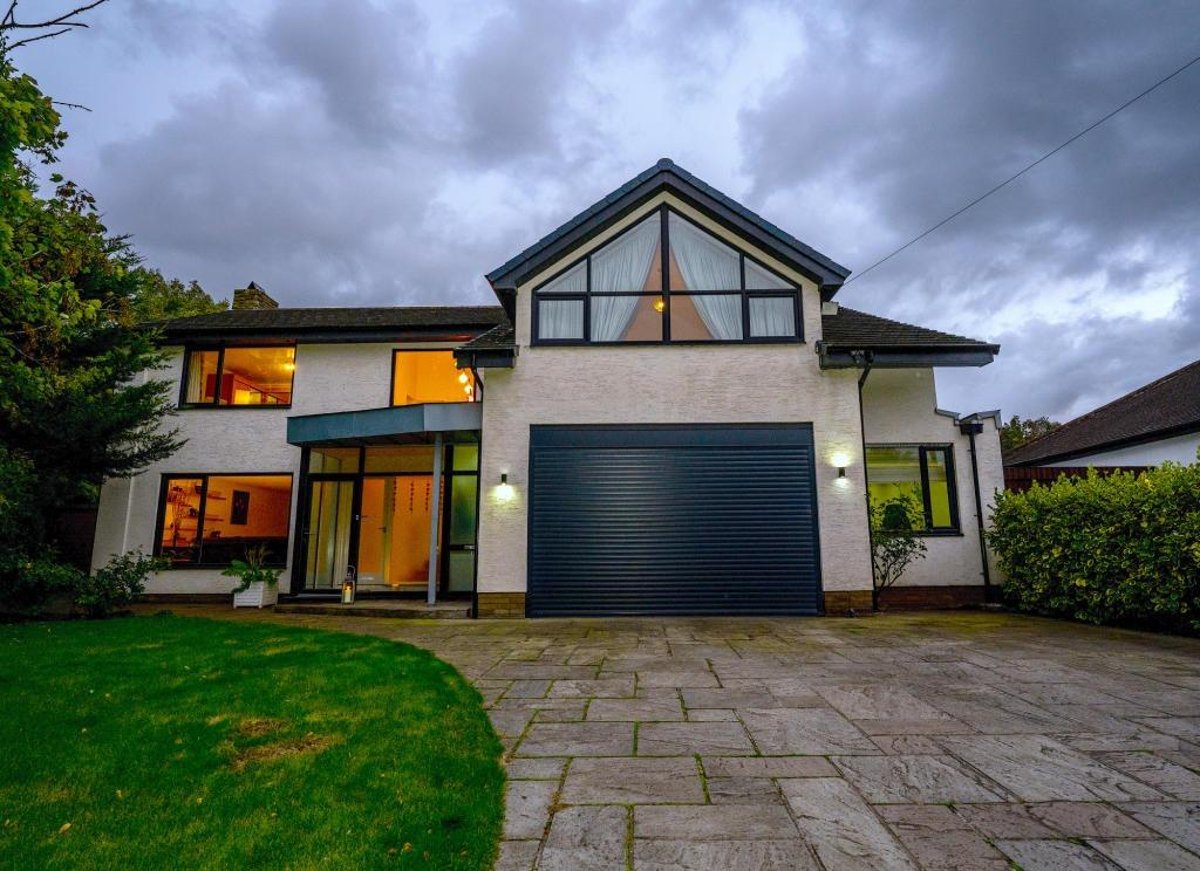 New-age: Spectacular modern Lancashire mansion with slick finish on the market with seven-figure price tag