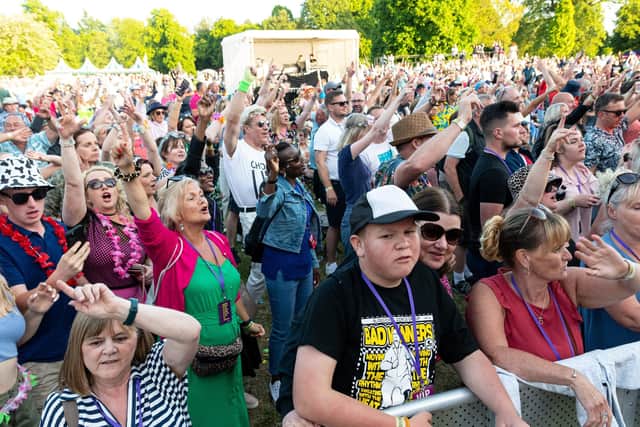 More than 3,000 people lived it up at the second Music in the Park gig this year