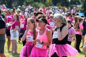 Runners contended with sweltering heat at Preston's Moor Park