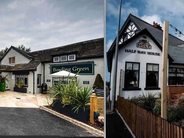 The Bowling Green in Chorley and the Half Way House in Blackpool are included in the £3 deal