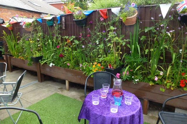 The Winner of the Small Community Garden was Peter Mercer from Layton Community House, Grenfell Avenue