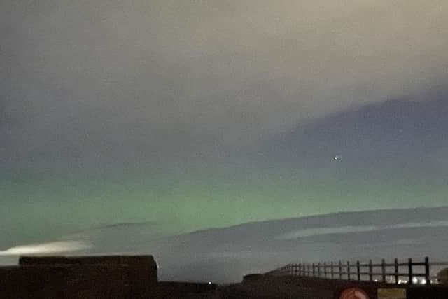 Northern Lights taken from Rossall by Stephen Skelly at Bootleg Social