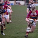 Captain Ben Gregory, here scoring against Sheffield Tigers last time out, aims to lead Fylde into a strong finish to 2021/22