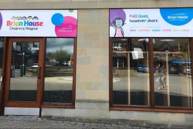 The new Brian House Children’s Hospice charity shop will open in Garstang this summer.