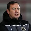 Morecambe boss Derek Adams Picture: Lewis Storey/Getty Images