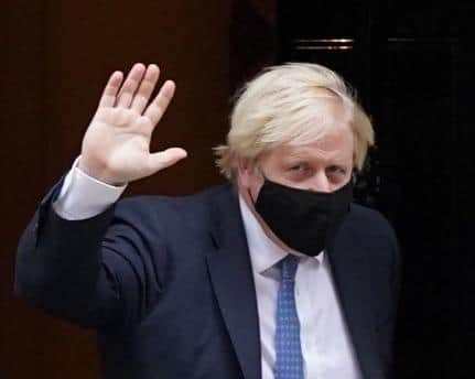 Former Prime Minister Boris Johnson