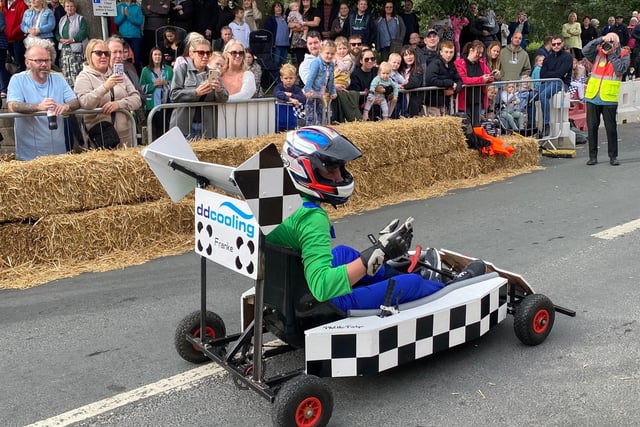 Wacky racing in the heart of the village