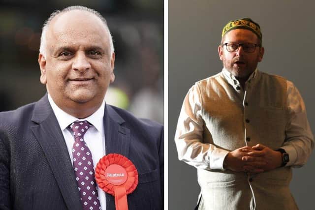 County Cllr Azhar Ali (left) has been heavily criticised for his comments about Israel - including by the Jewish representative on Preston's Faith Covenant, Jeremy Dable (images: PA [left]/National World)