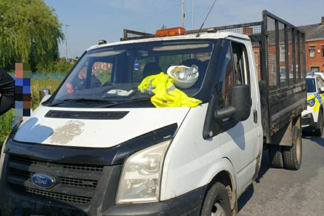 Three people were arrested following a robbery at a business in Whitebirk (Credit: Lancashire Police)