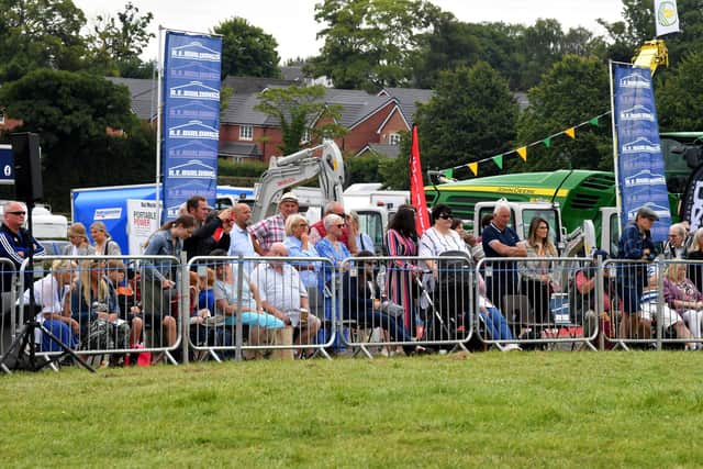 Some of the spectators at the 2022 Great Eccleston Show