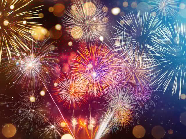 These are some of the organised firework displays in our area this year.