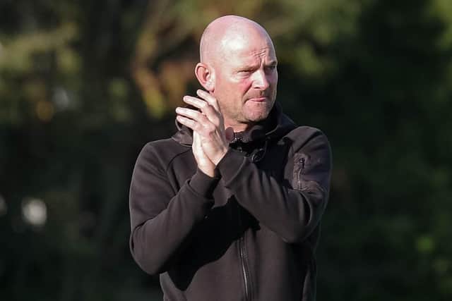 Bamber Bridge boss Jamie Milligan (photo: Ruth Hornby)