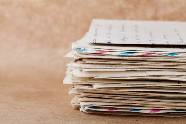 I should have chucked out the letters years ago. Photo: Adobe
