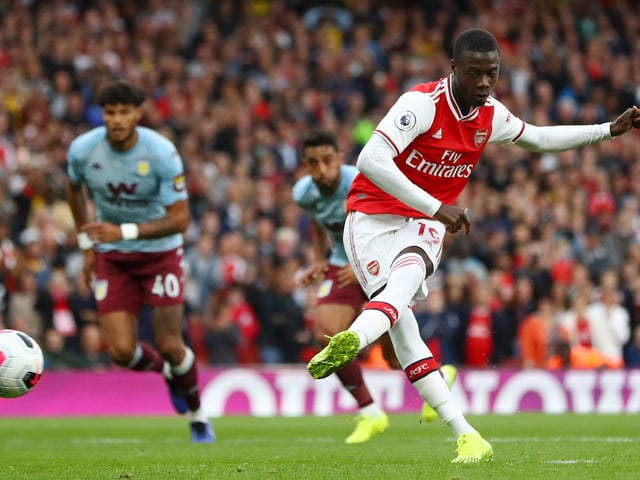 Most expensive signing: Nicholas Pepe from Lille - £72 million