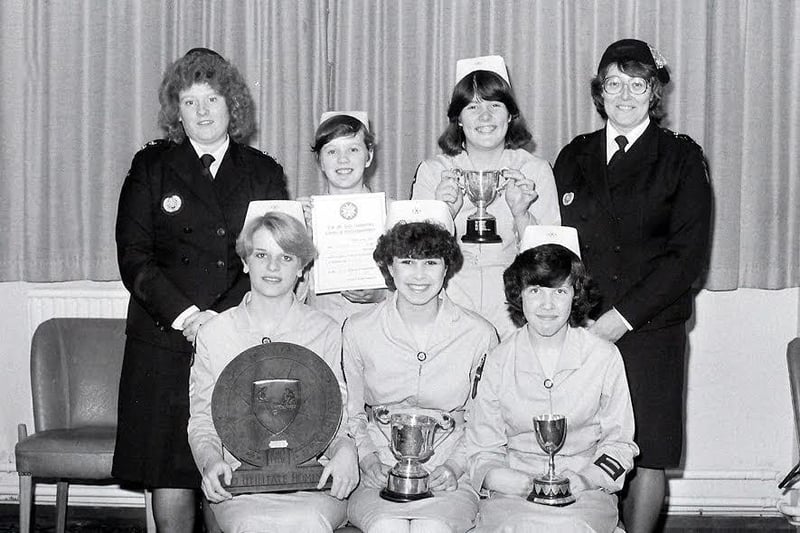 Mansfield's Sherwood Welfare Nursing Cadets - can you spot any familiar faces?