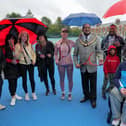 Preston Mayor Yakub Patel offically reopened Moor Park tennis courts on Saturday (image: Lisa Brown Photography)