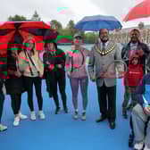 Preston Mayor Yakub Patel offically reopened Moor Park tennis courts on Saturday (image: Lisa Brown Photography)