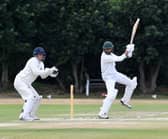 Lukman Vahaluwala batting for St Annes