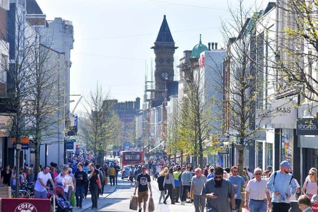 Police have received "numerous reports" of young people climbing onto roofs in Preston city centre