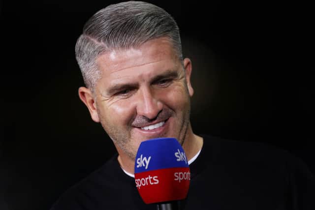 PNE manager Ryan Lowe after the game against Burnley.