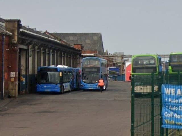 The current cluster of buildings at the Preston Bus depot on Deepdale Road are to be demolished to make way for modern replacements (image: Google)