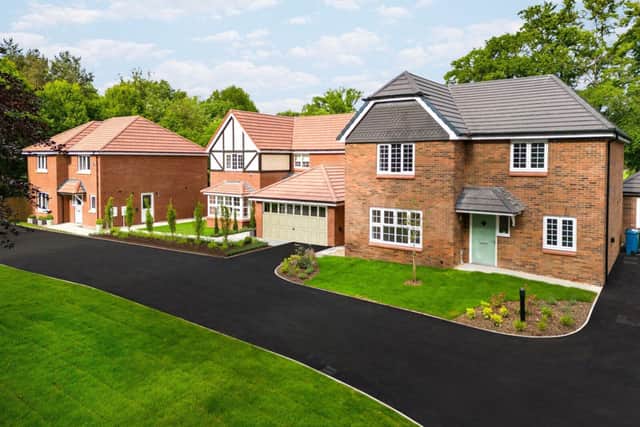The show homes at Mitton Grange 