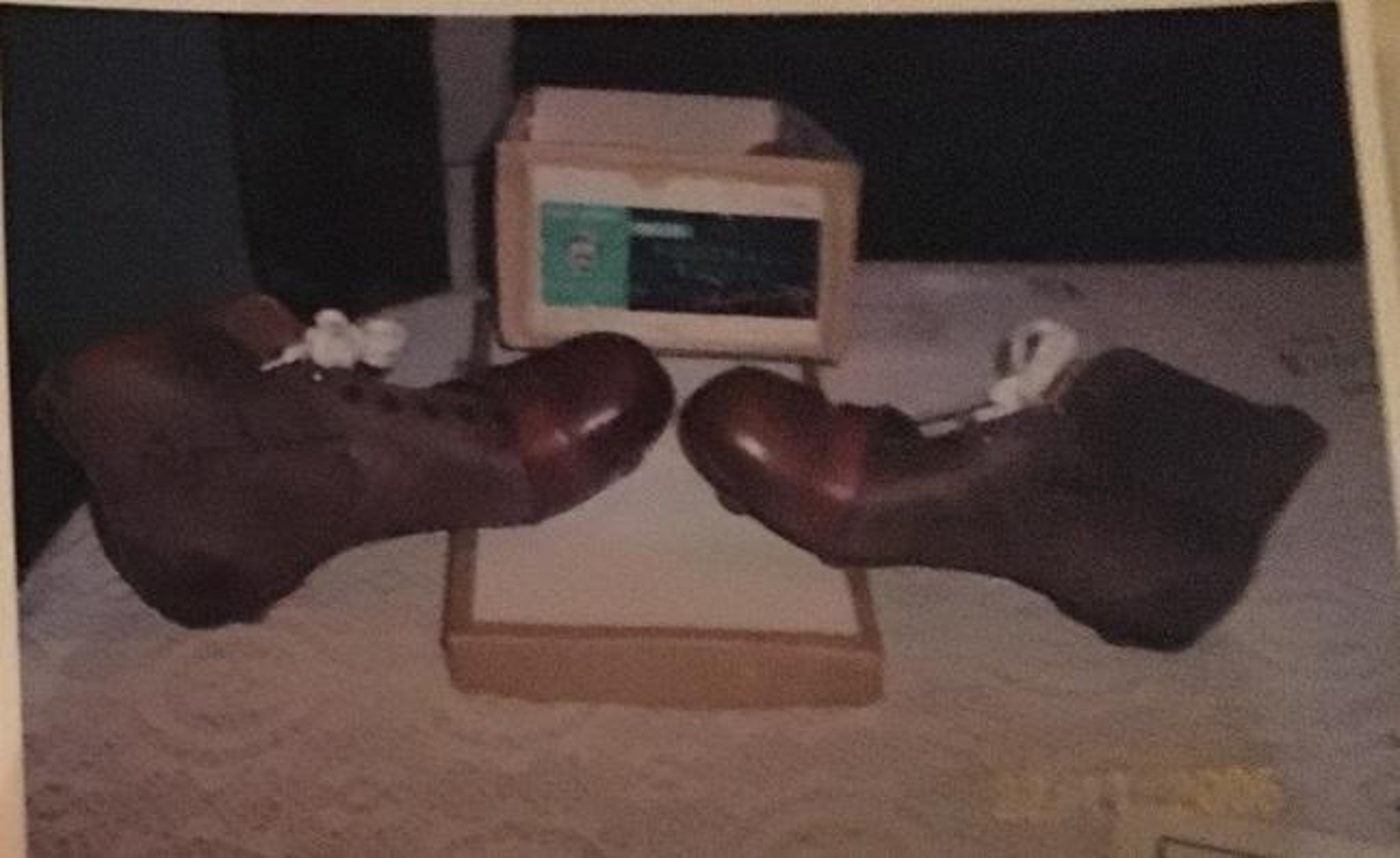 Finney 1949/50 style boots for sale - to a good Preston North End home