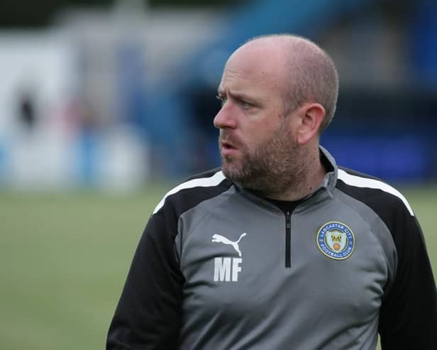 Lancaster City boss Mark Fell (photo: Phil Dawson)