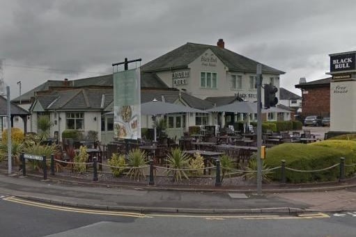 The Black Bull in Fulwood has 4.2 out of 5 from 1,315 Google reviews