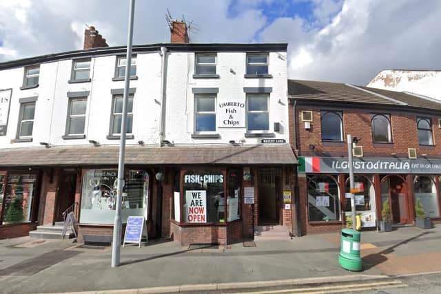 Umberto's fish and chip shop in Watery Lane, Preston will reopen on Saturday, November 26