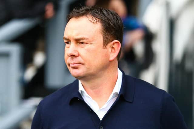 Morecambe manager Derek Adams Picture: Jack Taylor