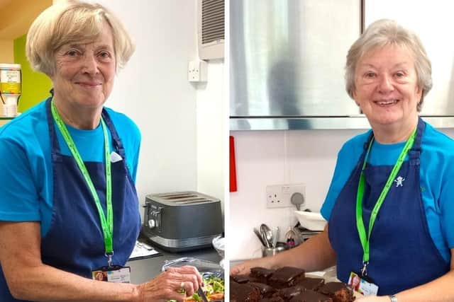 Chorley sisters Susan Sidebotham and Gillian Summerfield have returned to offer their volunteering services at Derian House Children’s Hospice 30 years after their first shift