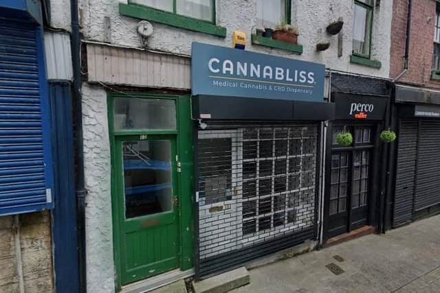 The proposed takeaway is on the site of the now closed Cannabliss.