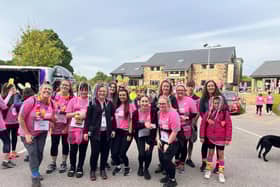 Chorley’s True Bearing Chartered Financial Planners have raised a record amount of £8,440 for Derian House and St Catherine's Hospice by undertaking various fundraises including a St Catherine's Moonlit and Memory Walk (pictured)