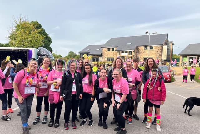 Chorley’s True Bearing Chartered Financial Planners have raised a record amount of £8,440 for Derian House and St Catherine's Hospice by undertaking various fundraises including a St Catherine's Moonlit and Memory Walk (pictured)