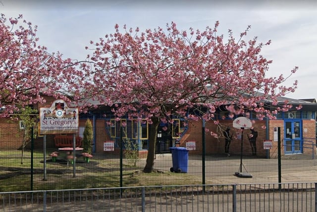 St Gregory's Catholic Primary School had 32 applicants put the school as a first preference but only 29 of these were offered places. This means 3 did not get a place.