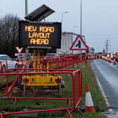 Motorists complained of long delays after temporary traffic lights were installed on the A583 Blackpool Road