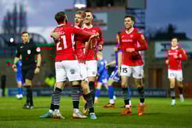 Kieran Phillips returned to Huddersfield Town after picking up an injury Picture: Jack Taylor