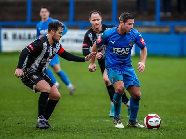 David Norris hit an injury time winner for Lancaster (photo: Phil Dawson)