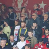 Derek Adams has praised Morecambe's supporters for their backing Picture: Ian Lyon