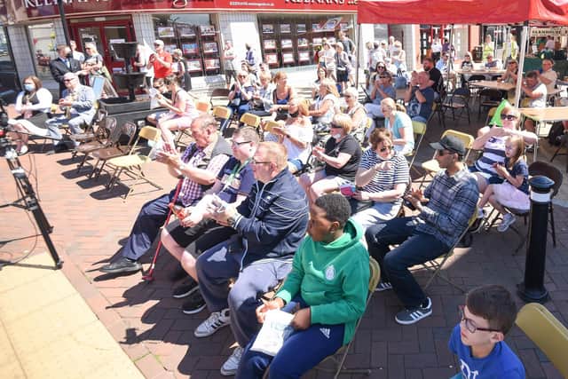 Flashback to crowds at A Taste of Chorley in 2021