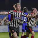 Mark Ellis celebrates his winner (photo: David Airey/dia_images)