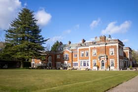 Eaves Hall, north of Clitheroe, another of the venues owned by James' Places